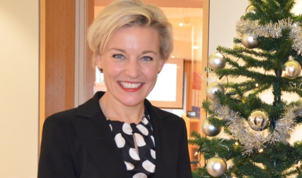 <p>Burgemeester Iris Meerts</p>