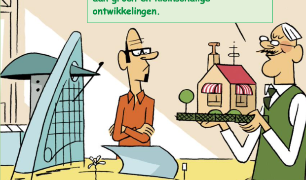 Behoud van groen en kleinschalig