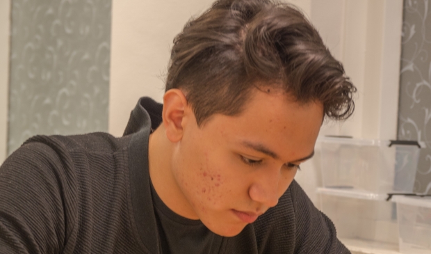 Adrian Mensing kreeg het niet cadeau