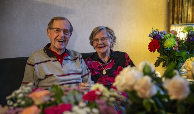 Hr en mevr Slim-Haanappel 65 jaar getrouwd