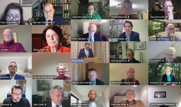 <p>De raad vergaderde woensdagavond opnieuw digitaal.</p>