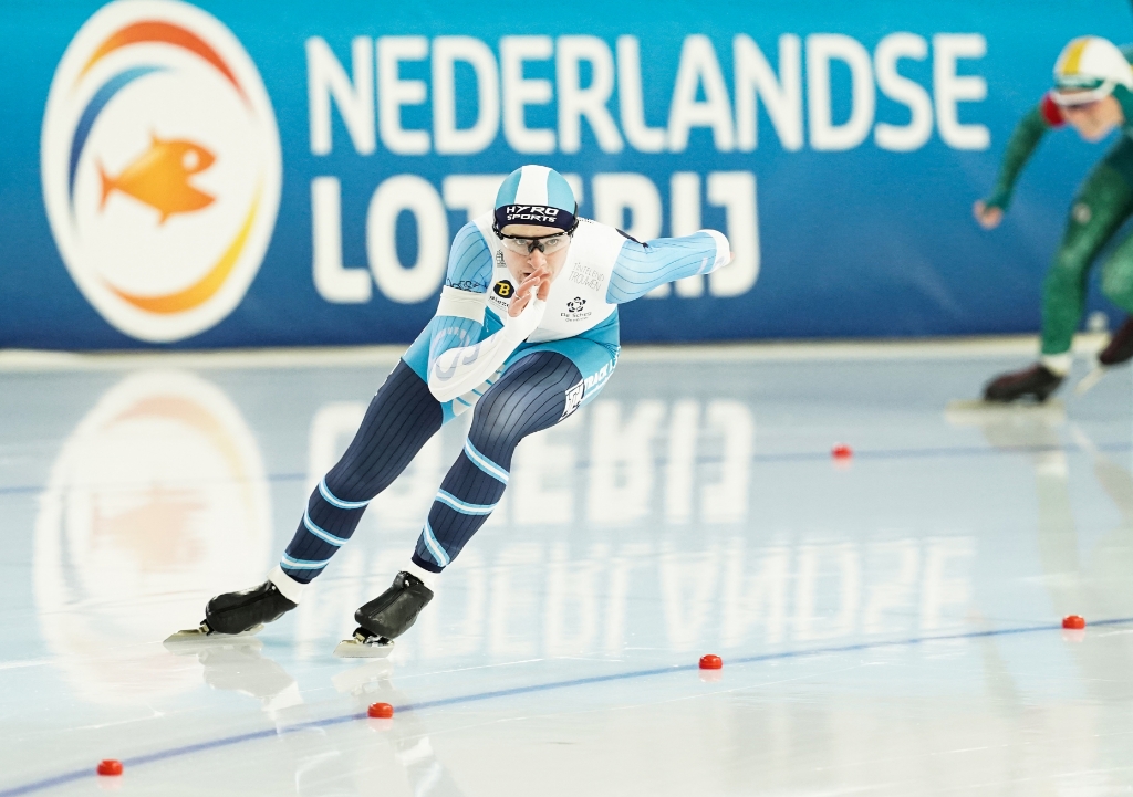 <p>Marit van Beijnum reed een sterke 500 meter op het NK</p>