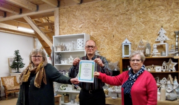v.l.n.r. Bartha Visser, Huib de Mul en Wilma Boogaard.