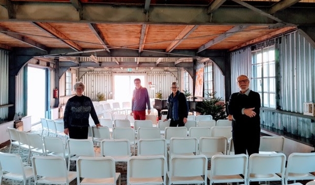 <p>Er wordt voldoende afstand gehouden tijdens de concerten. </p>