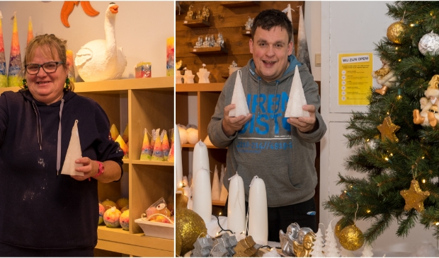 Ster-kerstboom voor de Zorg