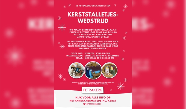 Uitndodiging Kerststalletjeswedstrijd