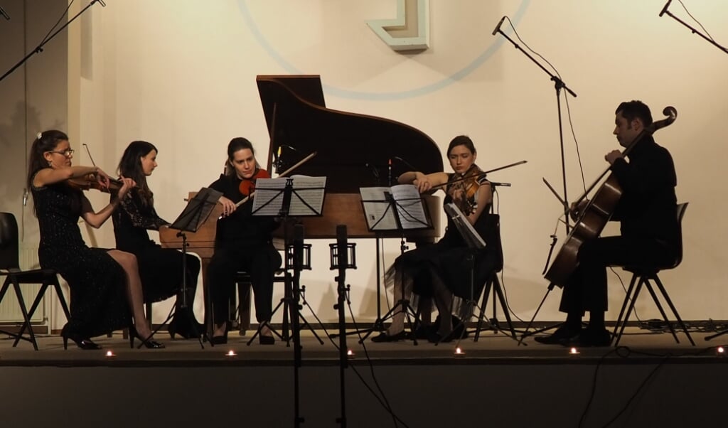 Inguz kwartet en Natalia Ivashina op piano