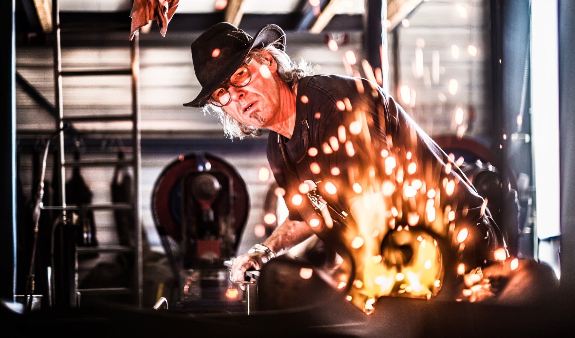 Rein Tupker aan het werk