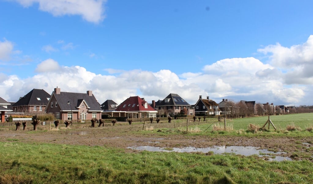 Tabakssteeg-Zuid; nu nog agrarisch, straks een nieuwe woonwijk. 