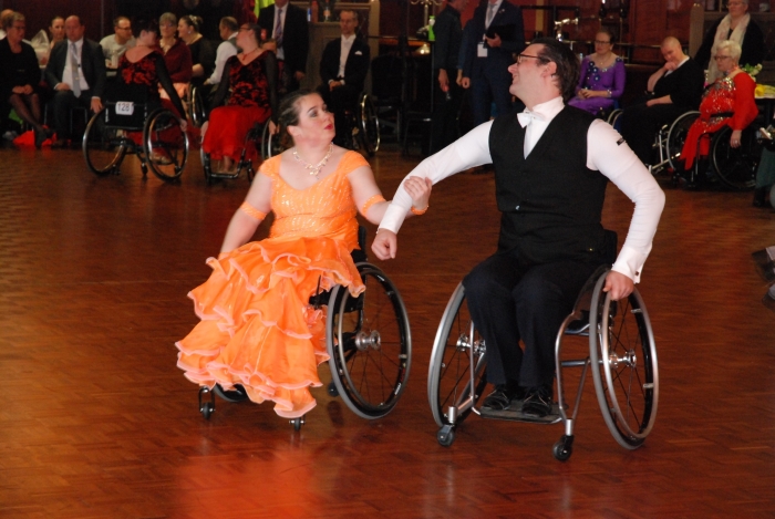 Miranda & Danny tijdens de Weense Wals