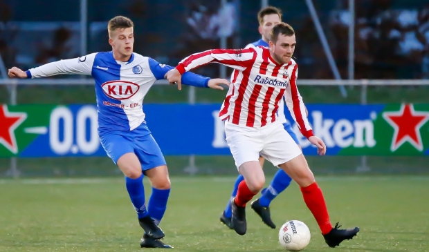 <p>DTS Ede speler Michel Hol (archieffoto) keert terug bij SV Harskamp</p>