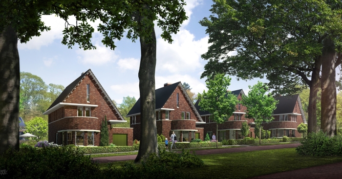 Artist Impression van De Acht op Enka
