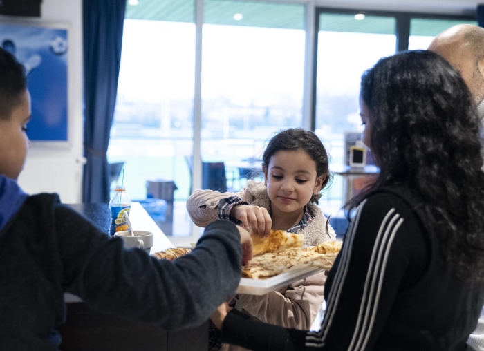Lekker eten tijdens de quiz