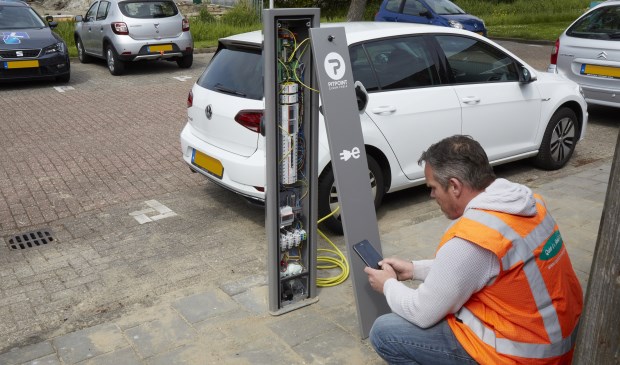 Laadpaal elektrisch rijden