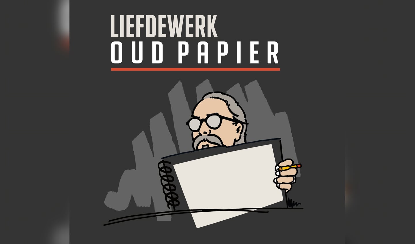 Ontwerp van de karakteristieke kop van Wim van Wijngaarden