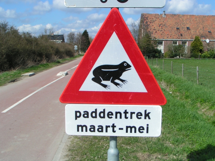 Waarschuwing aan de Binnenweg
