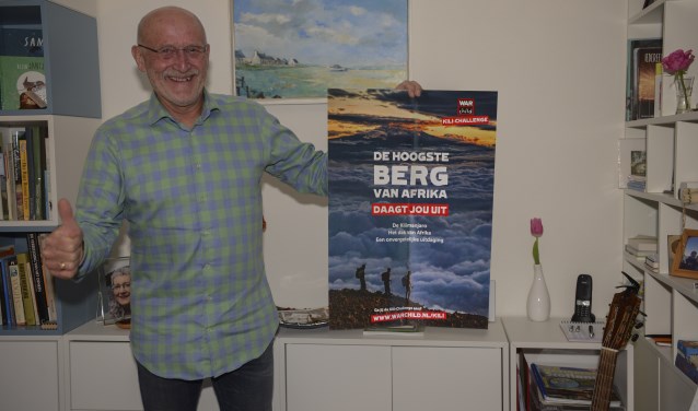 Sjoerd Bakker kijkt met genoegen terug op zijn klimtocht naar de top van de Kilimanjaro