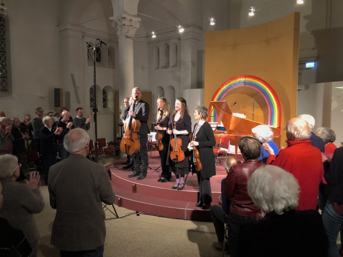 Van Swieten Society krijgt staande ovatie in de Paaskerk