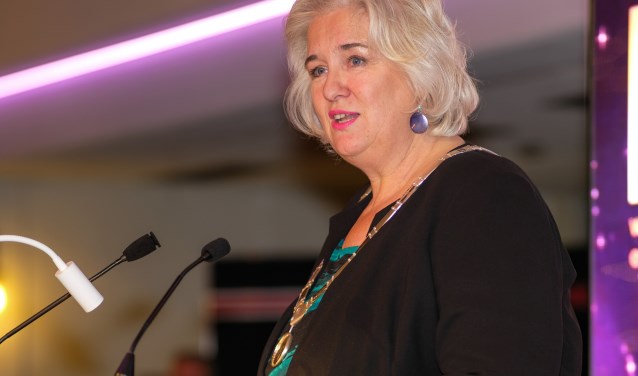 Burgemeester Marianne Schuurmans, hier op archief,
