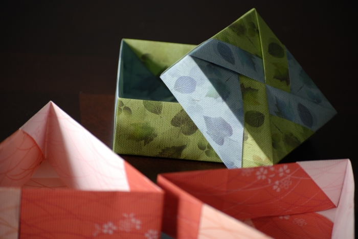 Workshop Modular Origami Boxes bij Platform C