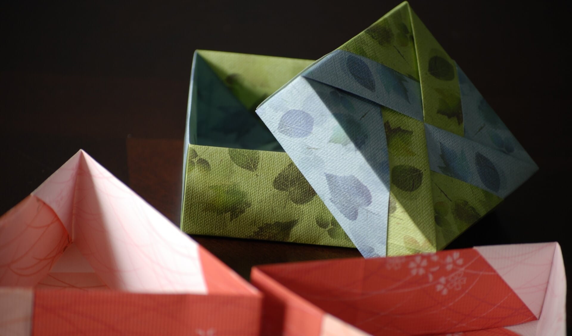 Workshop Modular Origami Boxes bij Platform C