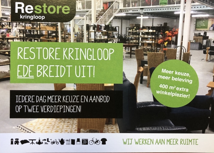 Een sfeer impressie van de nieuwe winkel