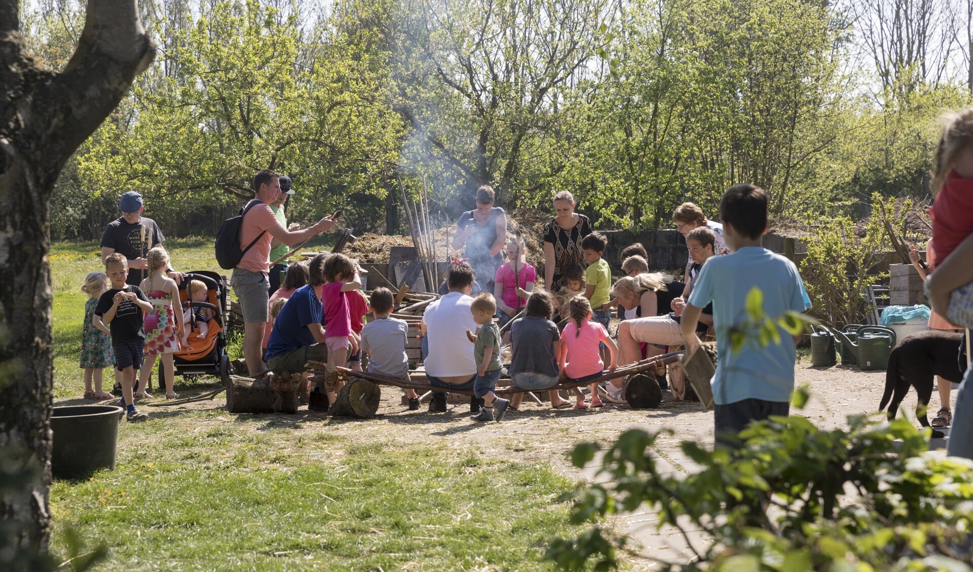 Vuurbroodjes bakken Kalfjesdag 2019