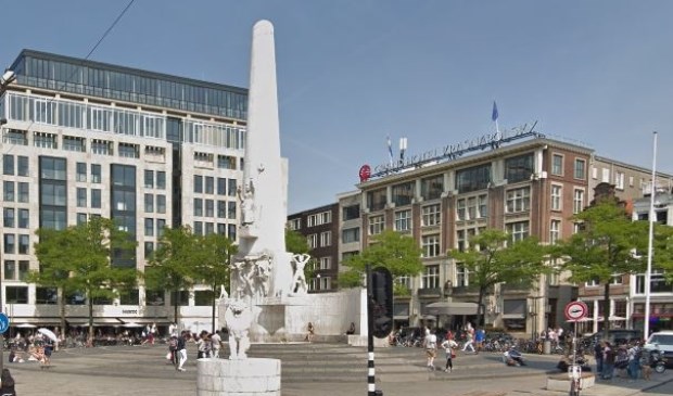 Het Nationaal Monument op de Dam in Amsterdam.