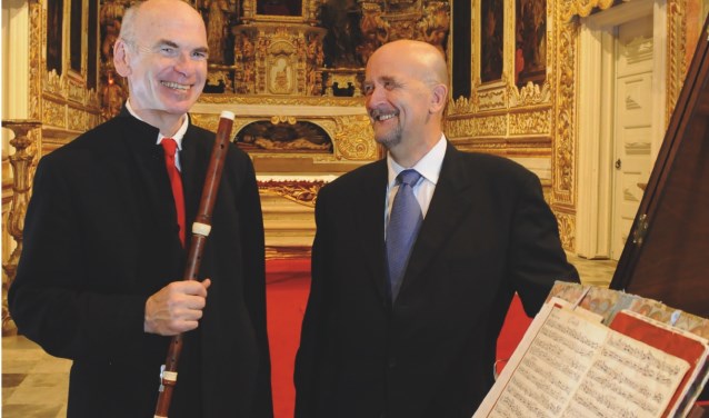 Traversospeler Wilbert Hazelzet en klavecinist Jacques Ogg spelen op zaterdag 15 februari muziek uit de hoogtijdagen van de barok.