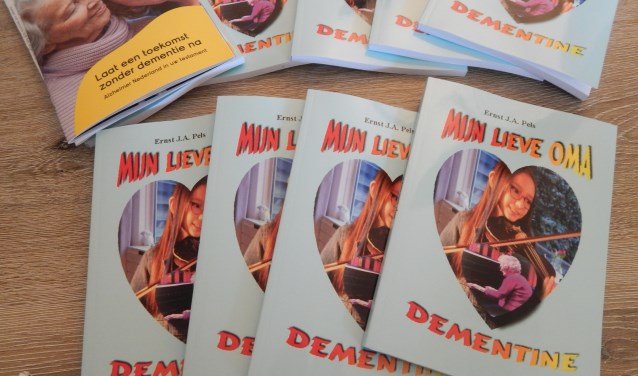 Leusdenaar Ernst Pels schreef het boekje over dementie speciaal voor kinderen.