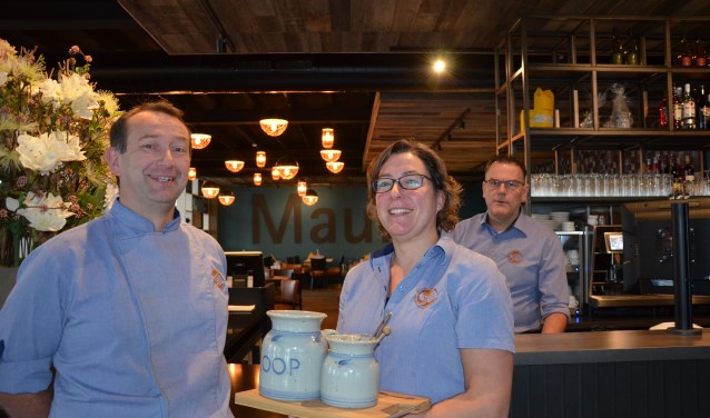 Chef-kok Ferry Meerwijk, Assistent-manager Diane Kaal en Locatie-manager Leon Menning