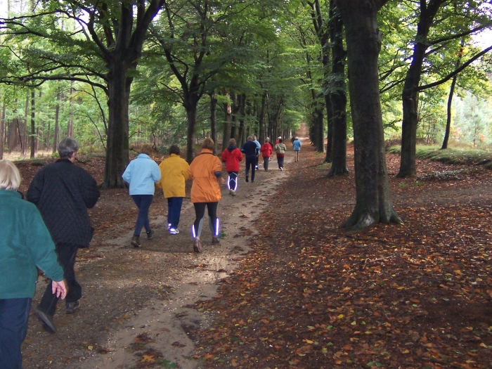 Samen wandelen, gezond en gezellig