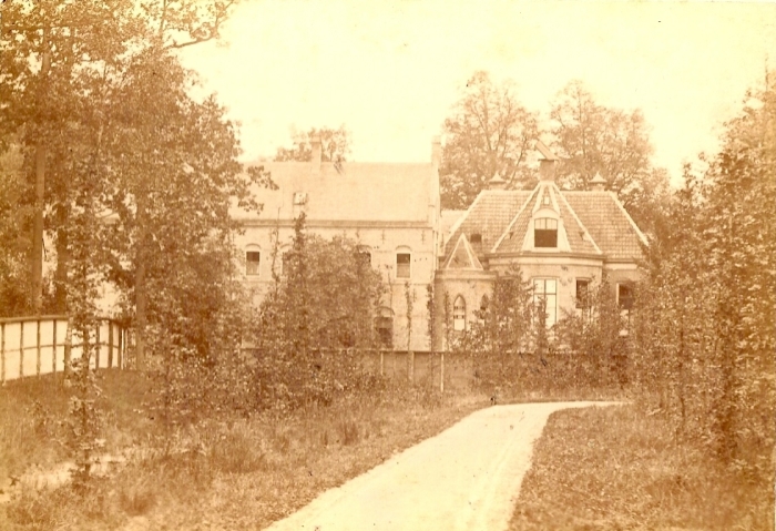 Kloosterlaantje Driebergen anno ca. 1880
