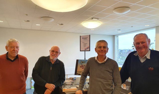 Martin Wigtman, Chris Sangers, Alfred Haaksma en Fred Vos.