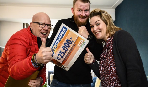 Kees en Dorien winnen 25.000 euro.