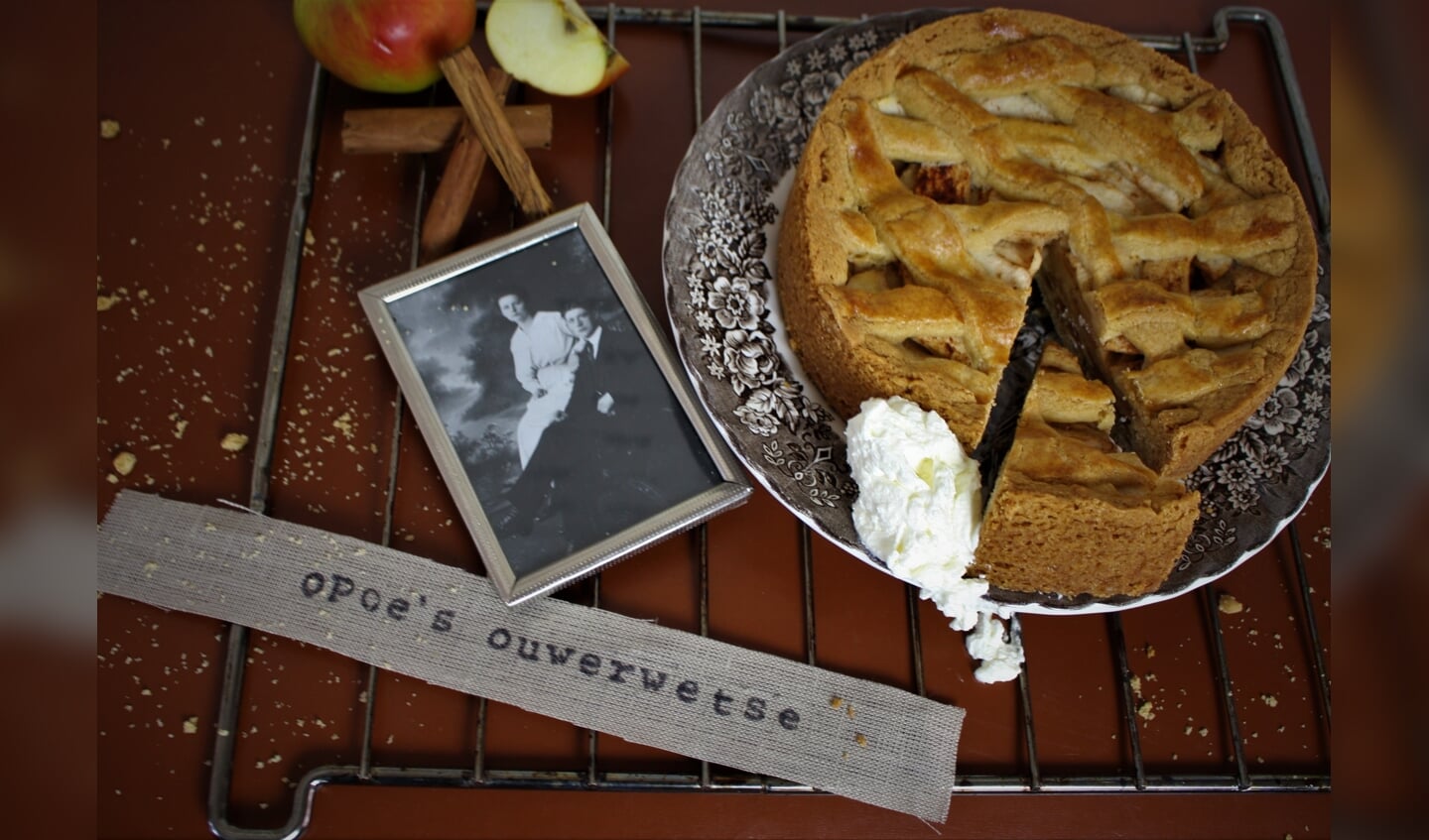 Opoe's ouwerwetse appeltaart