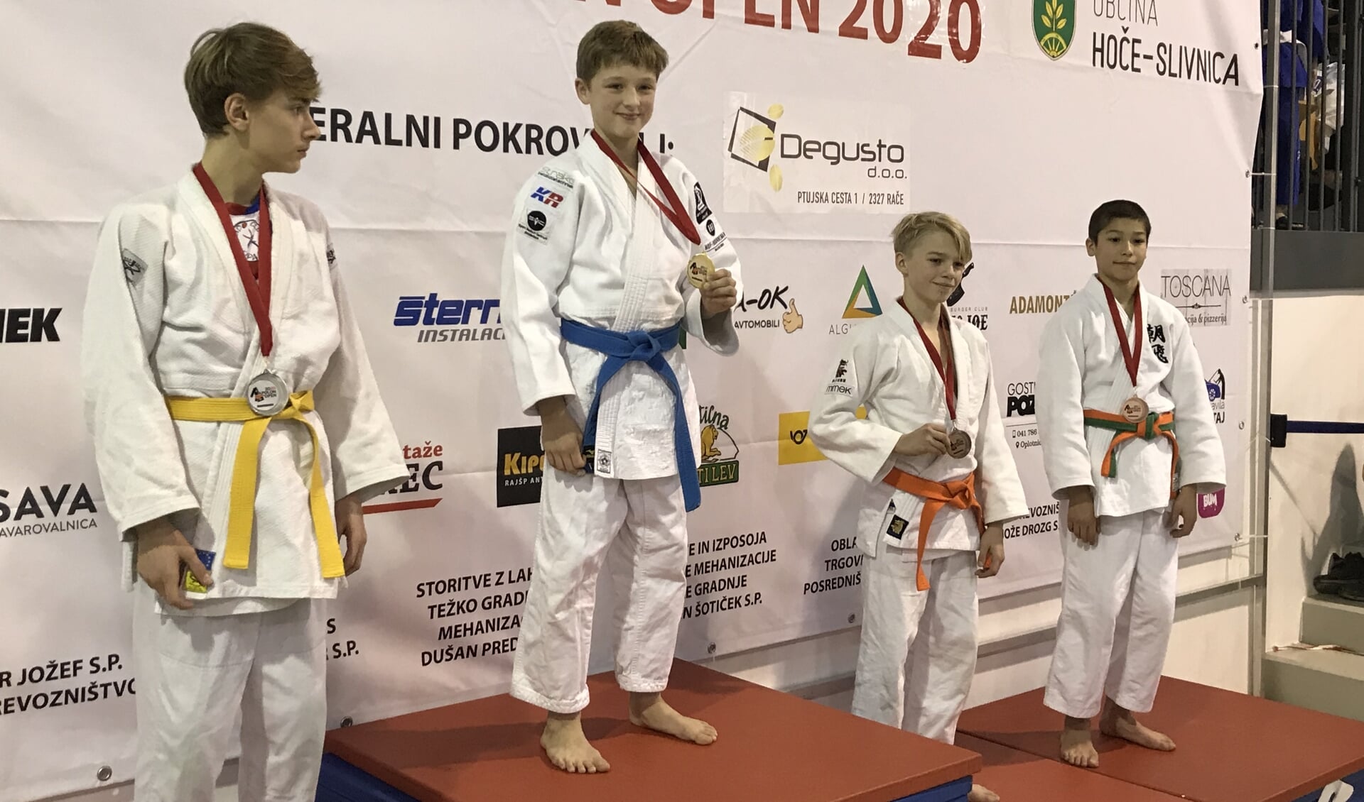 Judoka Inno Loeber wint in Maribor