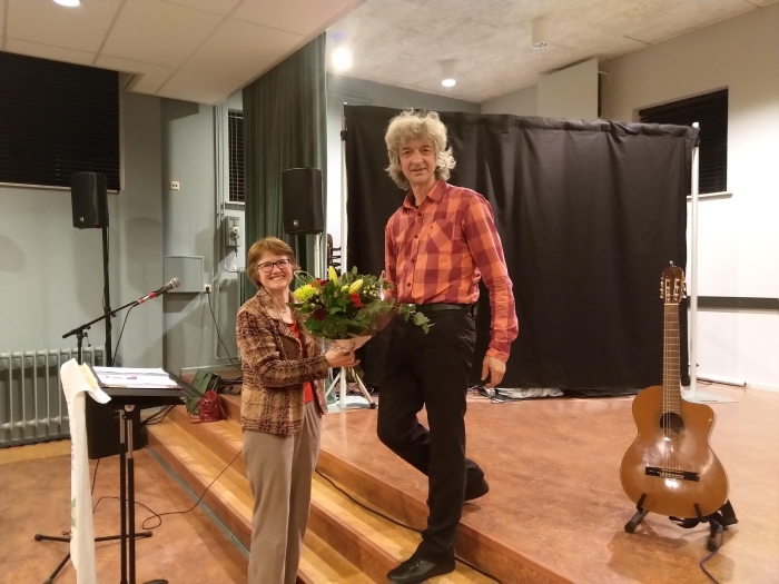 Optreden van dhr. G. Groot Zwaaftink op 11 febr. voor Passage Nijkerk