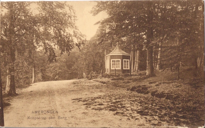 Vroegere koepel op de Amerongswe Berg