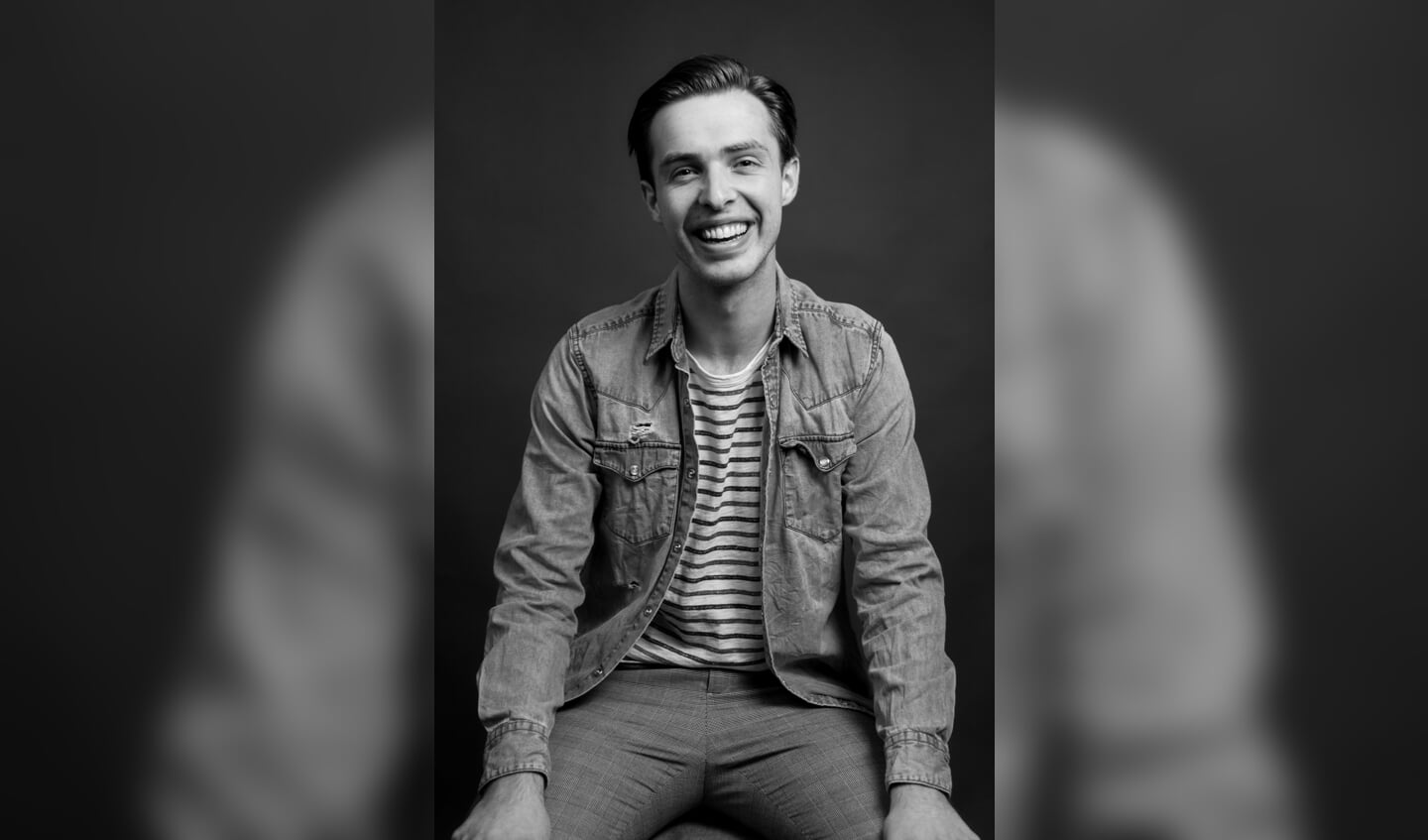Rens Kievits uit Ede vindt het prachtig om in het theater te staan.