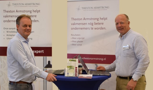 Wim Kerseboom (links) en Michiel van de Watering: laat de onderneming voor je werken.