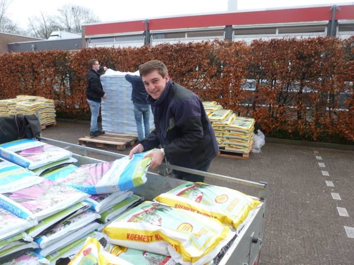 Vrijwilligers in actie!