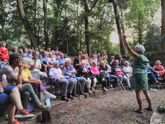 Zomer Vertelpodium Doorn, verteller Anneke Brandt Bosboom