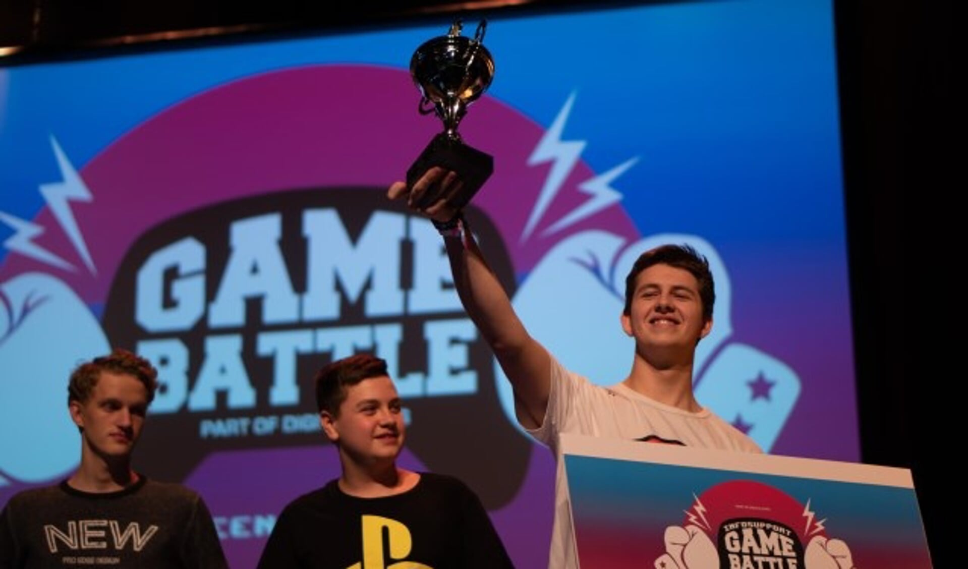 De winnaar van de Game BHattle. voor het tweede achtereenvolgende jaar Jordy Peek. (Foto's: Media Hub/CHE)