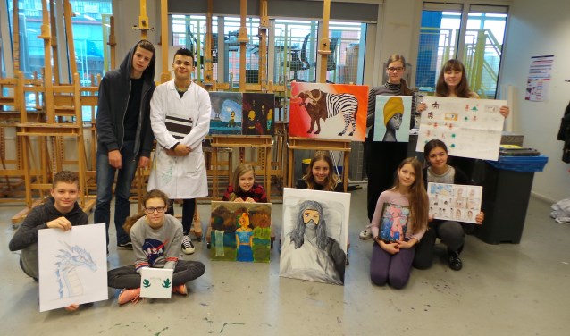 40 jongeren werken aan Pop-up expositie Kunstfort