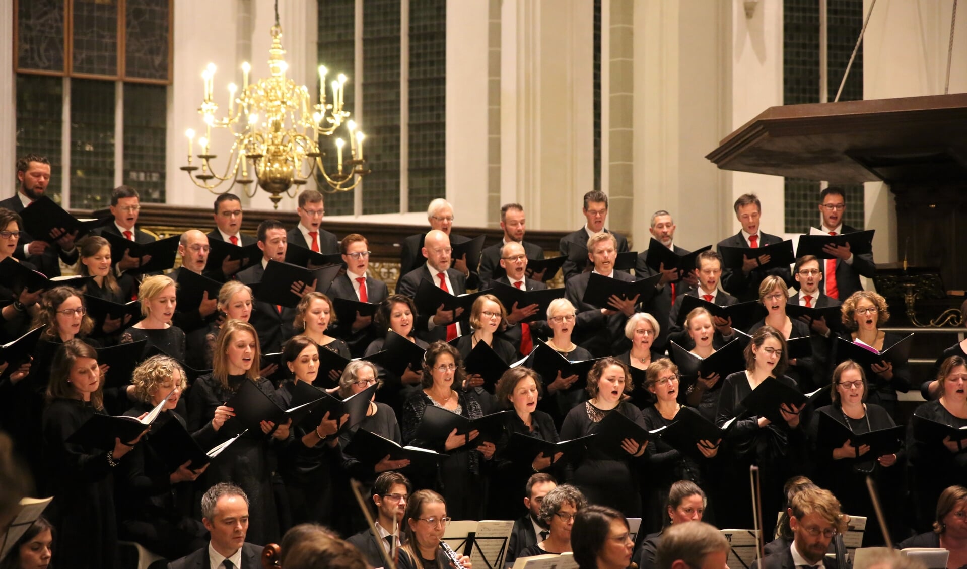 Concert door Sonante Vocale in de Jacobikerk in Utrecht