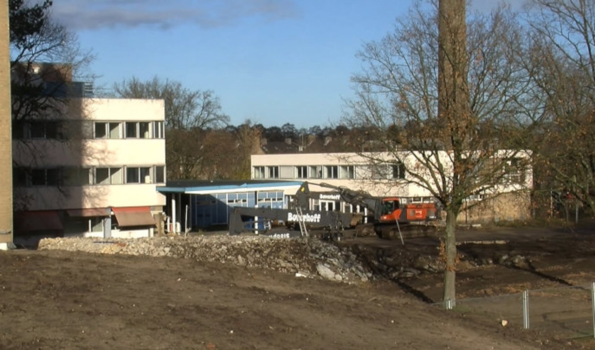 Ook bij de sloop van De Lichtenberg in 2017 werd asbest aangetroffen.