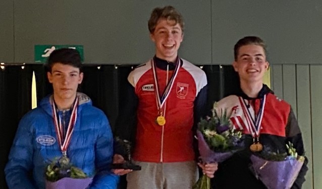Huldiging NK supersprint Amsterdam