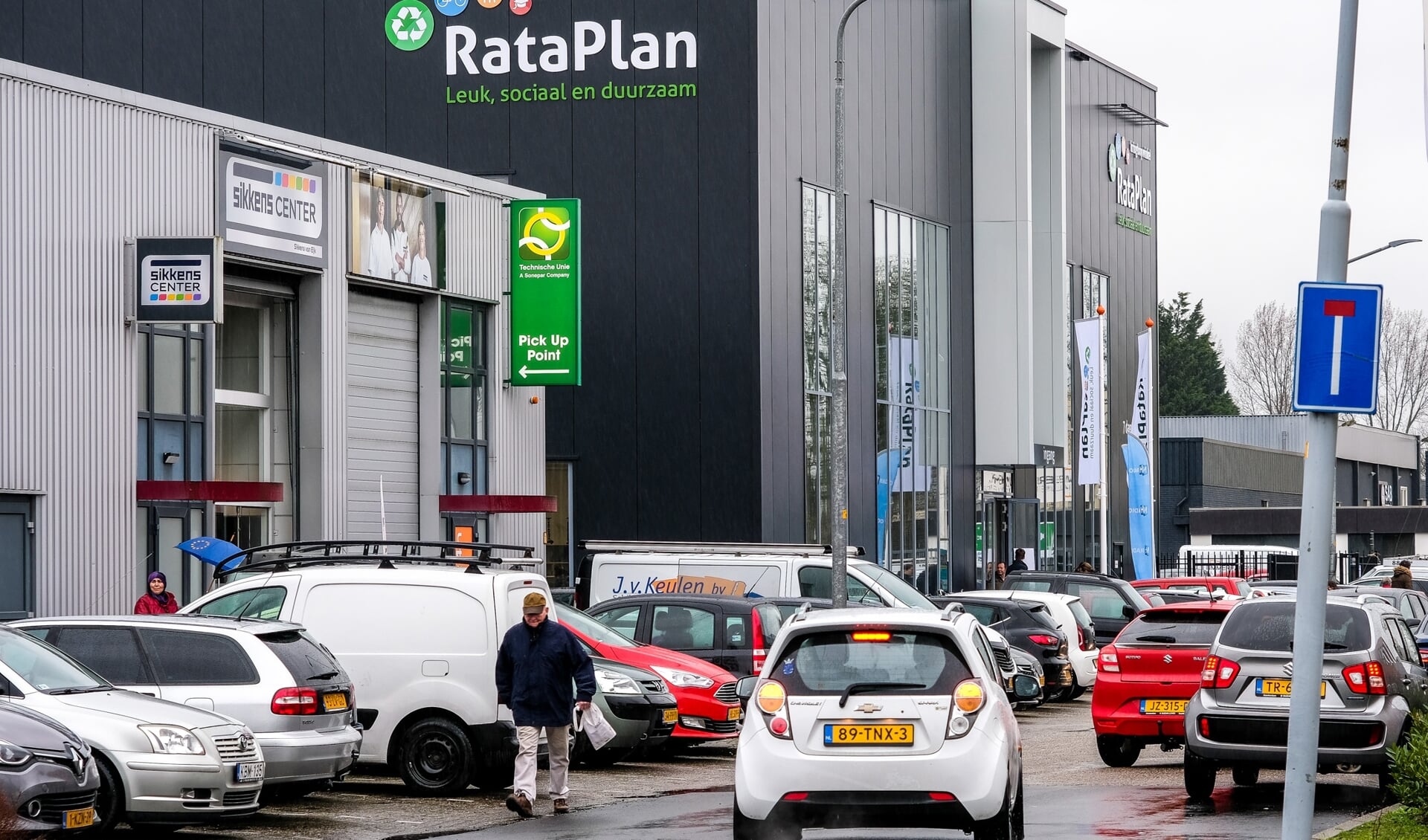 De Hoofddorpse vestiging van Rataplan aan de Graftermeerstraat. 