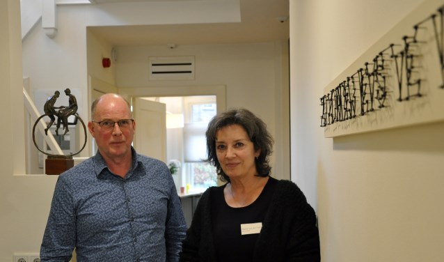 Ton Vissers en Marja van der Vorst: in hospice De Luwte. Er is behoefte aan zowel professionals als vrijwilligers.